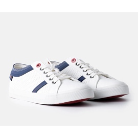 Sneakers Cross Jeans da uomo di colore bianco 1