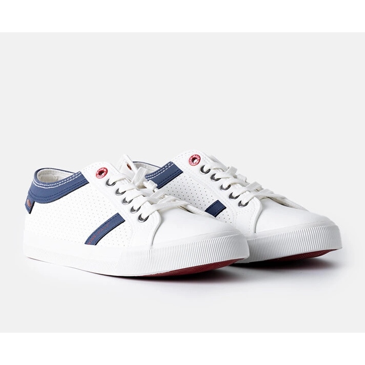 Sneakers Cross Jeans da uomo di colore bianco 1