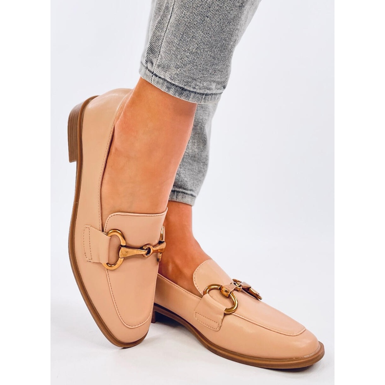 Mocassini da donna Jonna Khaki beige 2