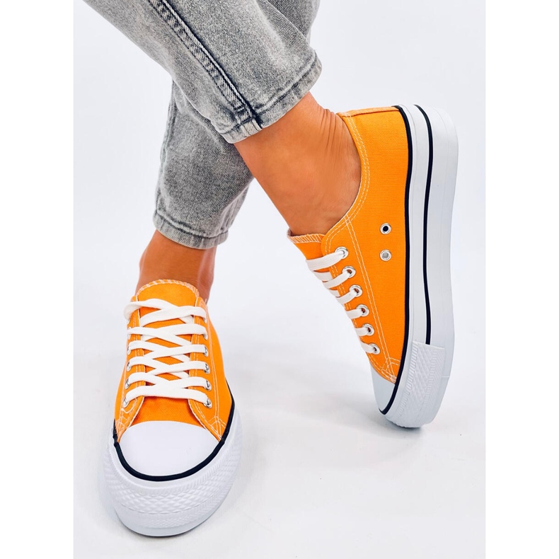 Sneakers classiche da donna Fargis Yellow giallo 1