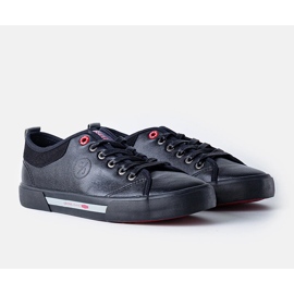 Sneakers Cross Jeans da uomo di colore nero 1