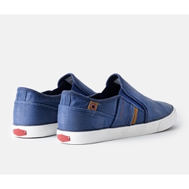 Sneakers Cross Jeans da uomo di colore blu 1