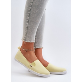 Sneakers Slip-On da Donna Sneakers Giallo Adrancia 2