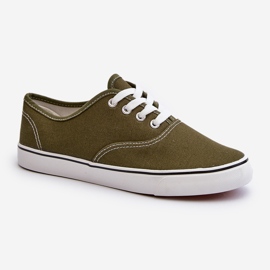 Sneakers Classiche da Donna Sneakers Verde Scuro Olvali 2