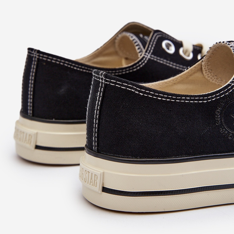 Sneakers Basse da Uomo Big Star NN174099 Nere nero 2