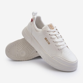Scarpe da ginnastica da uomo Big Star con sistema Memory Foam NN174149 bianche bianco 1