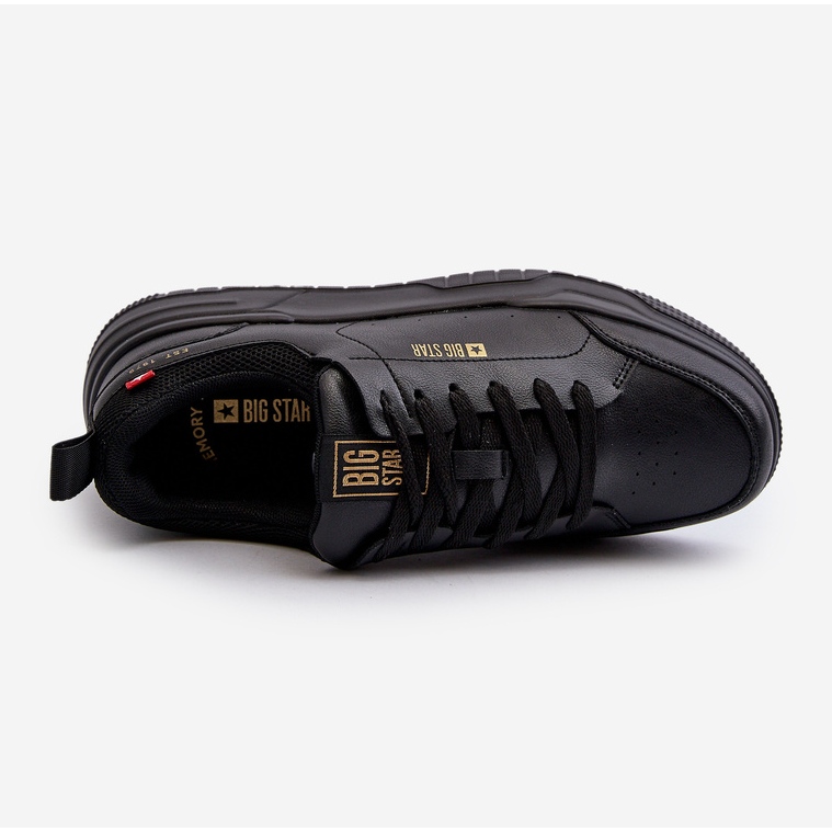 Scarpe da ginnastica da uomo Memory Foam System Big Star NN174148 Nere nero 1