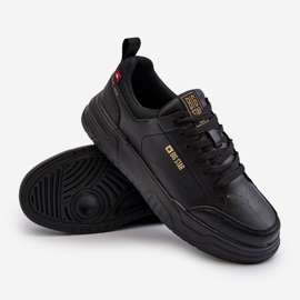 Scarpe da ginnastica da uomo Memory Foam System Big Star NN174148 Nere nero 2