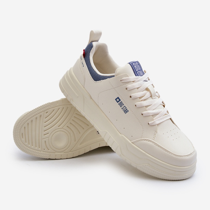 Sneakers da uomo Memory Foam System Big Star NN174150 Beige chiaro 1