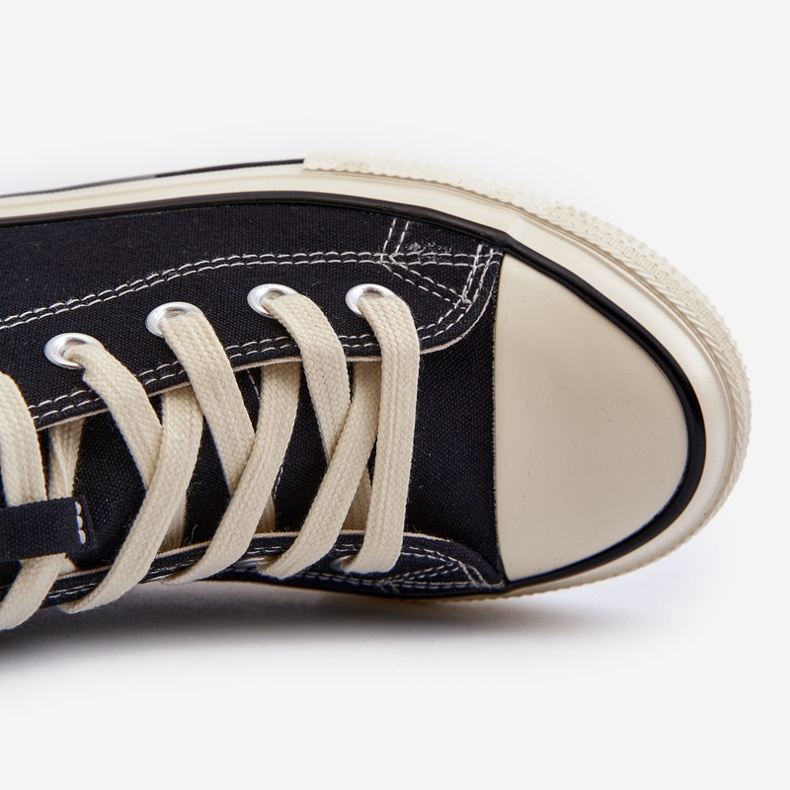 Sneakers Alte da Uomo Big Star NN174109 Nere nero 2