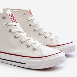 Sneakers Alte da Uomo Big Star NN174104 Bianche bianco 1