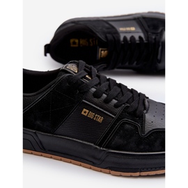 Scarpe da Ginnastica da Uomo Big Star NN174094 Nere nero 2