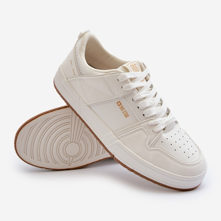 Scarpe da Ginnastica da Uomo Big Star NN174093 Bianche bianca 1