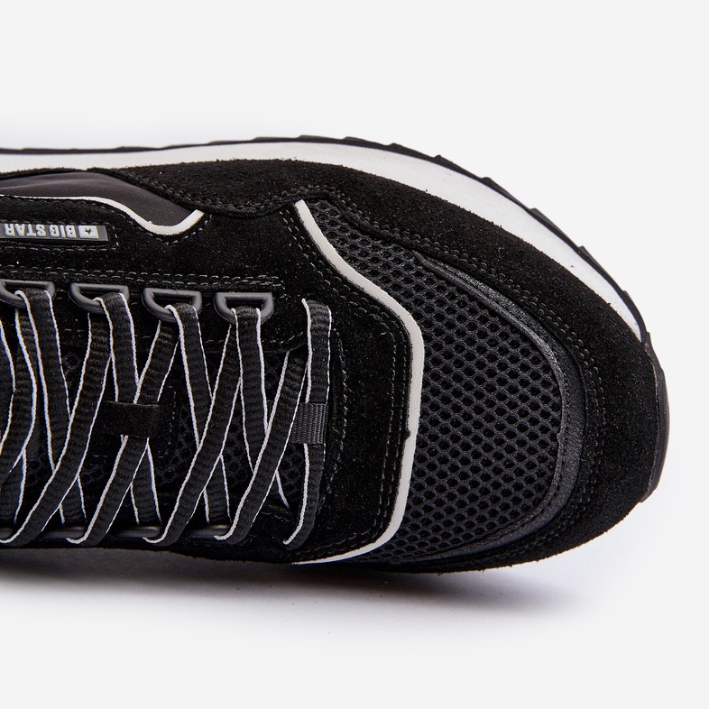 Sneakers da Uomo Big Star NN174321 Sistema Memory Foam Nere nero 2
