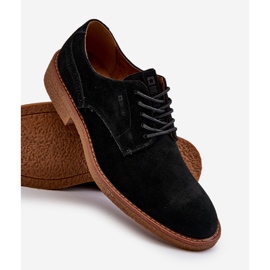 Scarpe da Uomo in Pelle Scamosciata Big Star NN174212 Nere nero 2