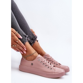 Sneakers classiche da donna Big Star NN274291 Rosa 2