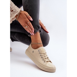 Sneakers classiche da donna Big Star NN274286 Beige 2