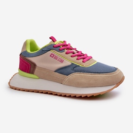 Sneakers da donna Memory Foam System Big Star NN274692 Multicolor blu 1