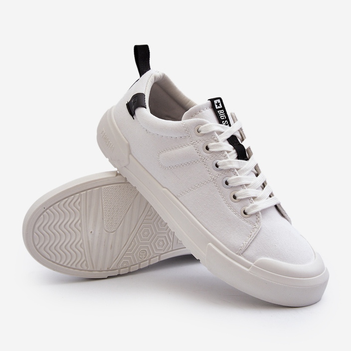 Sneakers basse da uomo Memory Foam System Big Star NN174154 bianco 1