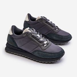 Scarpe da ginnastica da uomo Memory Foam System Big Star NN174326 Blu Navy 1