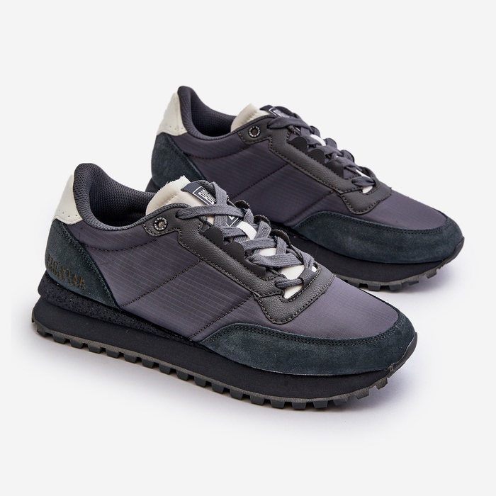 Scarpe da ginnastica da uomo Memory Foam System Big Star NN174326 Blu Navy 1