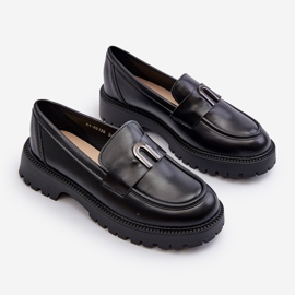 Vinceza Scarpe da bambina, mocassini con decorazione, Elvilda nere nero 1