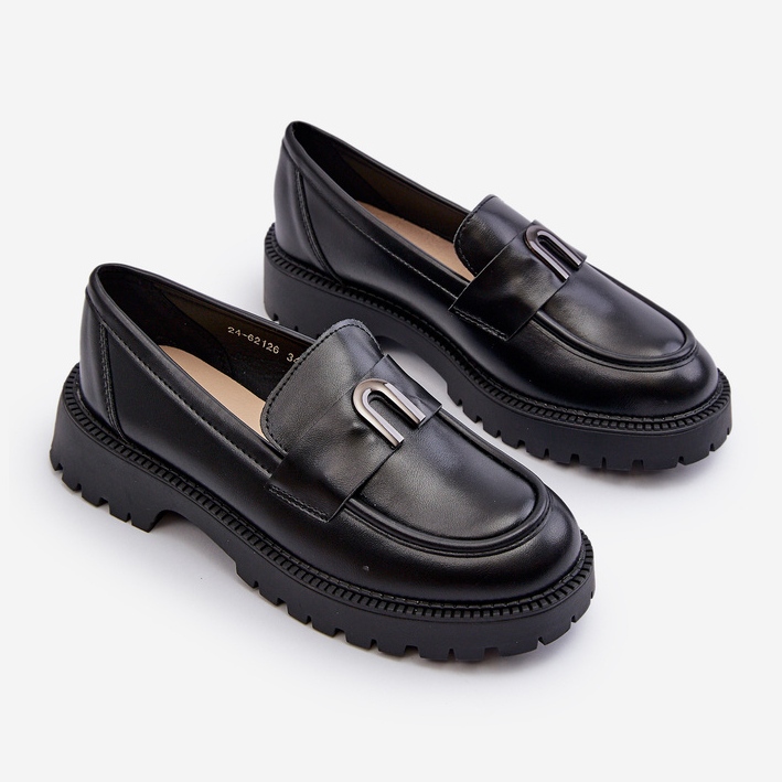 Vinceza Scarpe da bambina, mocassini con decorazione, Elvilda nere nero 1