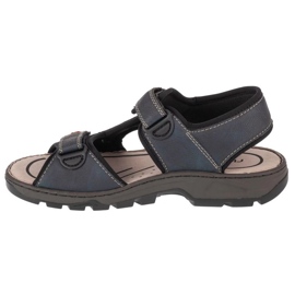 Sandali Rieker M 26156-15 sandali blu 1