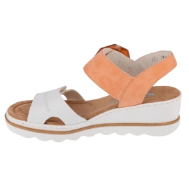 Sandali Rieker W 67476-38 sandali bianco 1