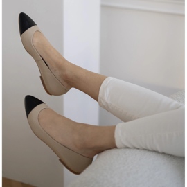 Marco Shoes Ballerine Bilbao beige 2