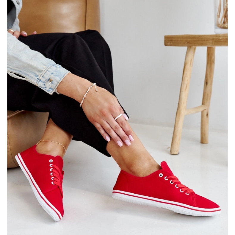 Scarpe da ginnastica classiche Ramira rosse rosso 1