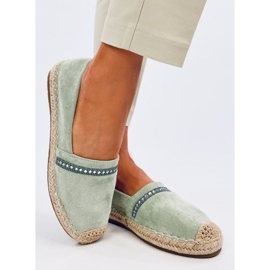 Espadrillas da donna Etance Green verde 2
