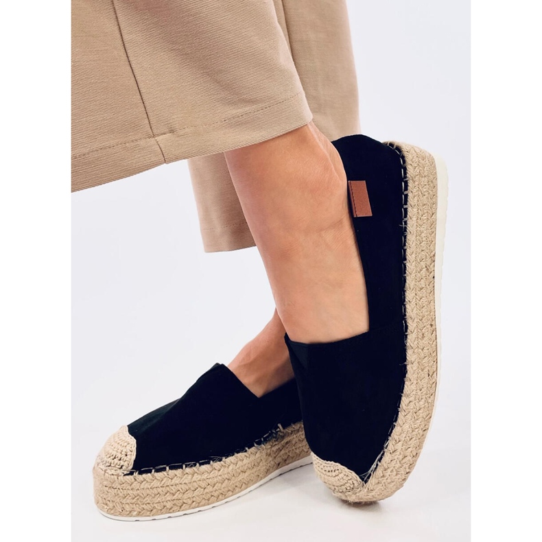 Espadrillas da donna Alain Black nero 2