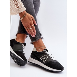 Scarpe Sportive Sneakers Da Donna Nere Daisee nero 1