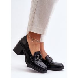 Jezzi Scarpe Con Tacco Alto Da Donna Con Decorazione, Nedarea Nero 1