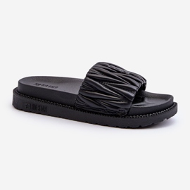 Infradito da donna sulla piattaforma Big Star NN274A745 nera nero 2