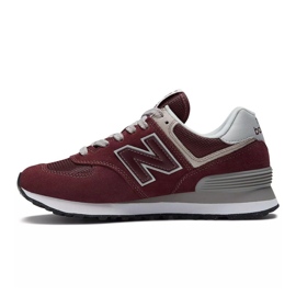 Scarpe New Balance WL574EVM rosso 1