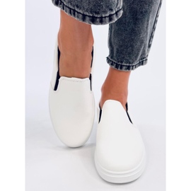 Sneakers slip-on Alliot bianche bianco 1