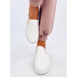 Sneakers slip-on Alliot bianche/beige bianco 1