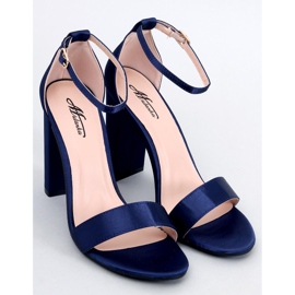 Ranae Sandali blu con tacco 1