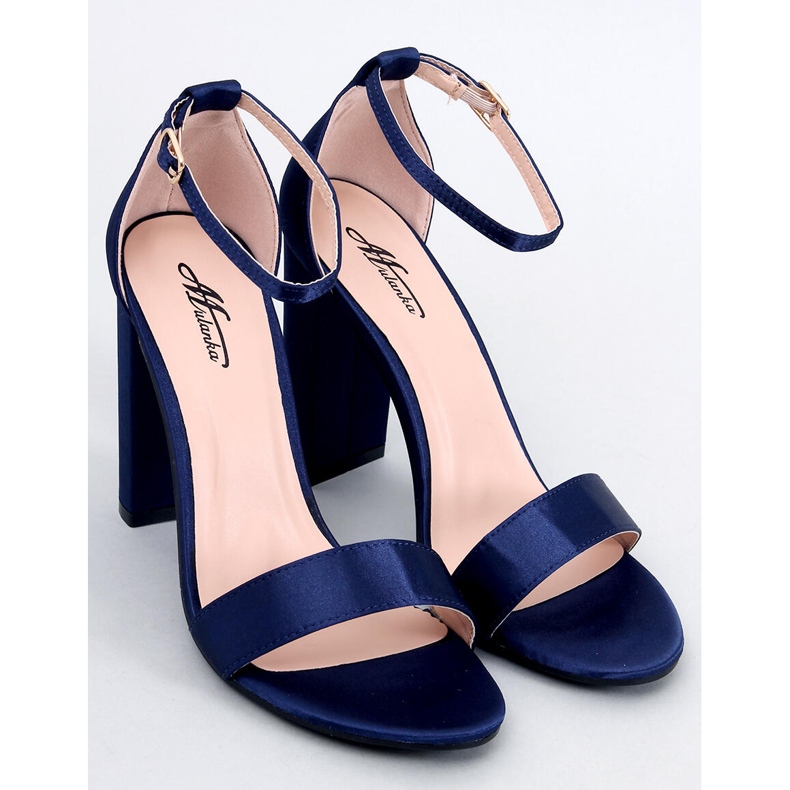 Ranae Sandali blu con tacco 1