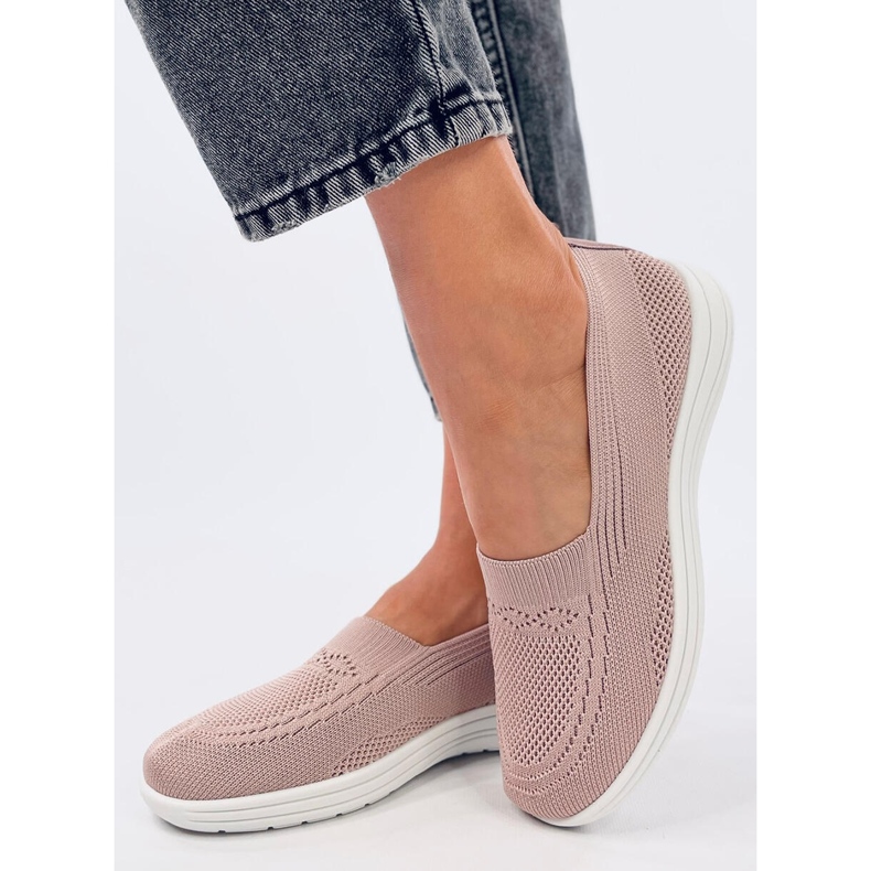 Didier Scarpe da ginnastica a calzino rosa 2