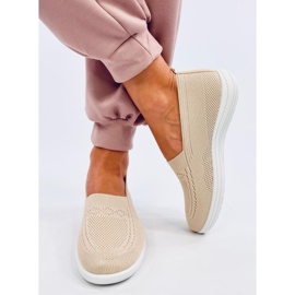 Scarpe da ginnastica a calzino Didier beige 1