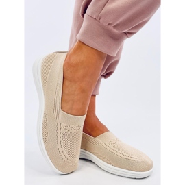 Scarpe da ginnastica a calzino Didier beige 2