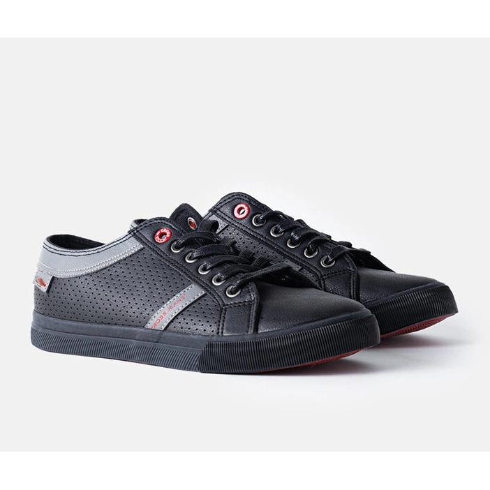 Sneakers Cross Jeans da uomo di colore nero 1