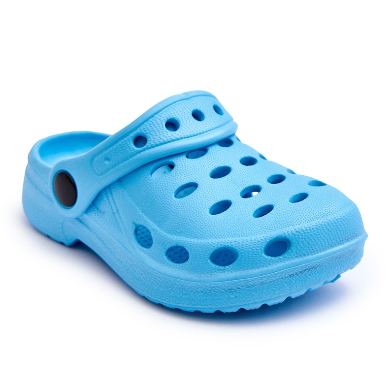 Infradito in schiuma azzurra blu 4