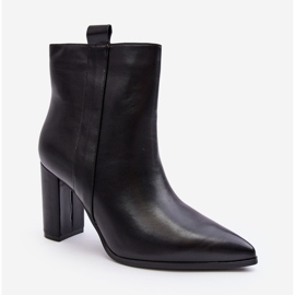 Stivaletti da Donna in Pelle Nero Vevine 1