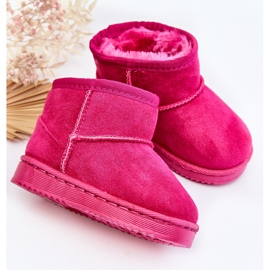 Stivali da neve isolanti per bambini Fucsia Gooby rosa 2