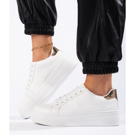 Scarpe sportive da donna bianche bianco 1