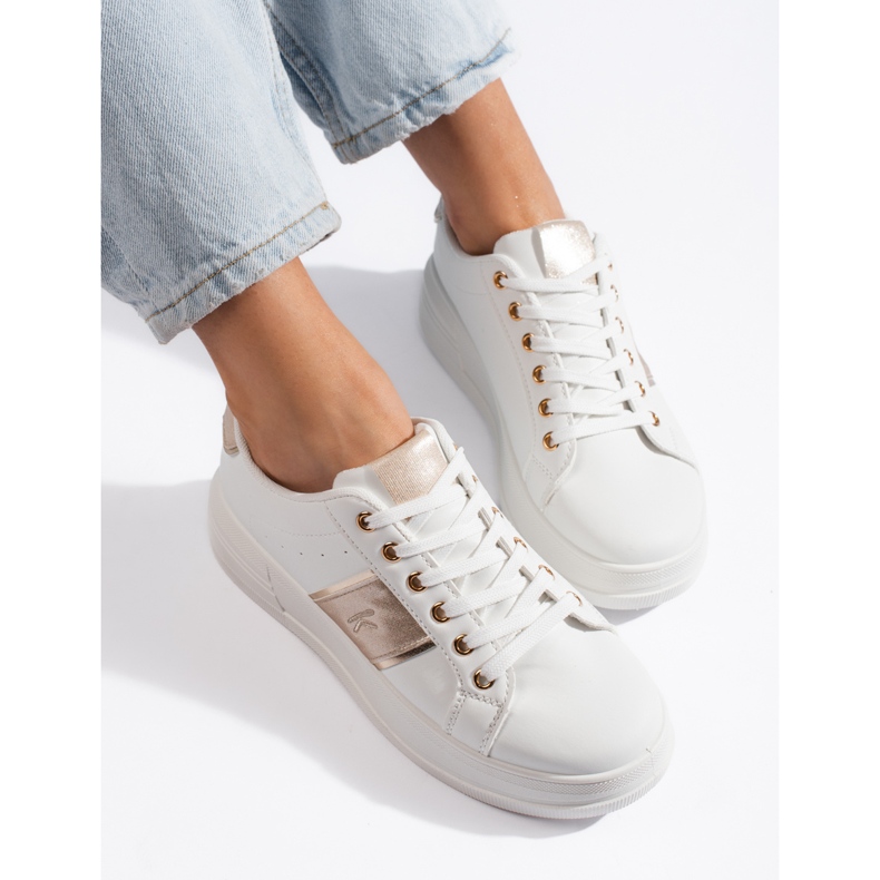 Sneakers sportive bianche bianca 1